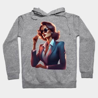 Thinking Boss Lady Hoodie